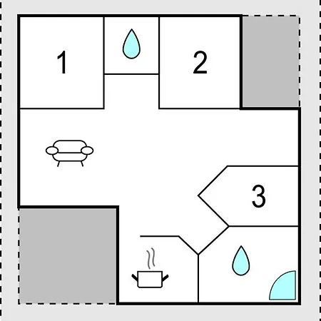 Three-bedroom With A Hot Tub 01 Semesterbostad *